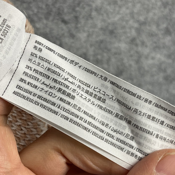 Abercrombie Fitch Houndstooth Sweater Vest Dress Womens Medium Retro Academia - Picture 7 of 12